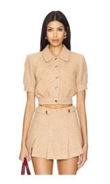 Astr The Label Bronwyn Jacket In Camel at Revolve