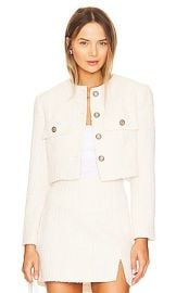 Astr The Label Covina Jacket In Cream at Revolve