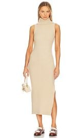 Astr The Label Irina Sweater Dress In Taupe at Revolve