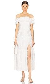 Astr The Label Piccola Dress In White at Revolve