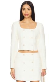 Astr The Label Rosario Jacket In Cream at Revolve