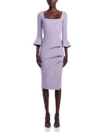 Astra Flare Sleeve Dress at Bloomingdales