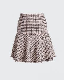 Astrid Tweed A-Line Skirt at Bergdorfgoodman