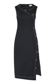 Asymmetric Scuba-Knit Midi Dress By Rosetta Getty at Moda Operandi