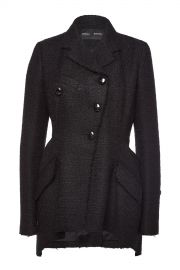 Asymmetric Tweed Blazer at Style Bop