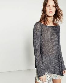 Asymmetric sweater at Zara