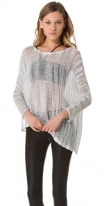 Asymmetric sweater by Helmut Lang at Shopbop