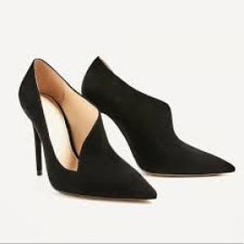 Asymmetrical Heels at Zara