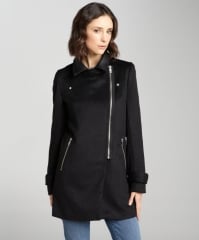 Asymmetrical Zip Coat at Bluefly