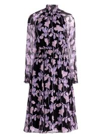 Athena Floral Silk Dress at Saks Fifth Avenue