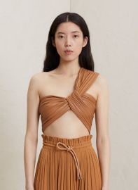 Athena Vegan Leather Top at ALC