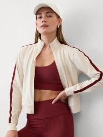 Athleta Finish Line Jacket in Bone Redwood at Athleta