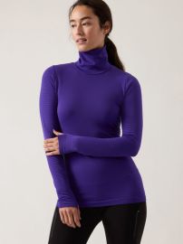 Athleta Flurry Blizzard Seamless Turtleneck Shop Premium Outlets at Shop Simon