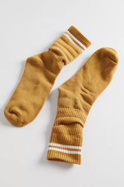 Athletic Striped Crew Sock at Urban Outfitters