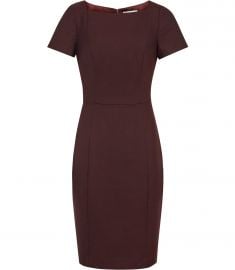 Atlee Short Sleeved Tailored Dress at Reiss