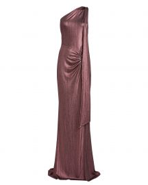 Attention Seeker One-Shoulder Gown at Intermix