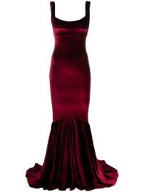 Atu Body Couture Velvet Mermaid Gown - Farfetch at Farfetch