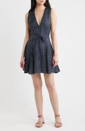 Aubrey Silk Blend Minidress at Nordstrom