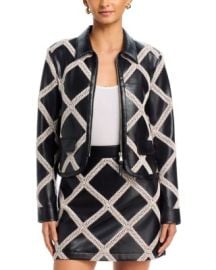 Audree Zip Front Jacket at Bloomingdales