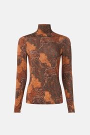 Aurelia Floral Printed Turtleneck by Ulla Johnson Rent the Runway at Rent the Runway