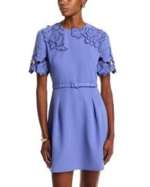 Aurelie Appliqué Mini Dress at Bloomingdales
