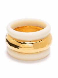 Aurelie Bidermann Nazca Band Ring Gold at Farfetch