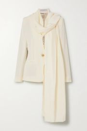 Aurelie Satin Blazer by Martin Martin at Net A Porter