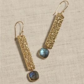 Aureus Argent Column Earrings at Banana Republic