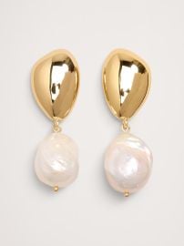 Aureus Argent at Banana Republic Telaio Pebble Pearl Earrings at Banana Republic