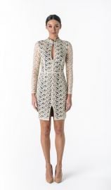 Aurora Embroidered Keyhole Dress by Santina Nicole at Santina Nicole