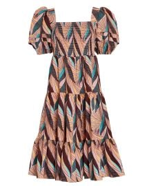 Autumn Adeigbo Della Midi Dress at Intermix