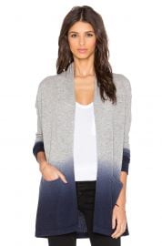 Autumn Cashmere Dip Dye Drape Cardigan at Revolve