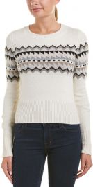 Autumn Cashmere Fair Isle Cashmere & Wool-Blend Sweater at Rue La La