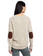 Autumn Cashmere elbow patch sweater at Amazon