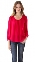 Avanti blouse by Joie on How I Met Your Mother at Shopbop