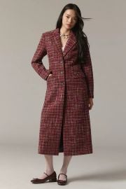 Avec Les Filles Boucle Long Coat at Anthropologie