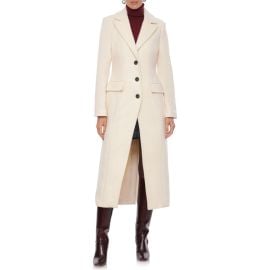 Avec Les Filles Cutaway Tailored Maxi Coat at Nordstrom