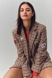 Avec Les Filles Patchwork Blazer at Anthropologie