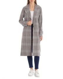 Avec Les Filles Plaid Trench Coat Women - Bloomingdale s at Bloomingdales