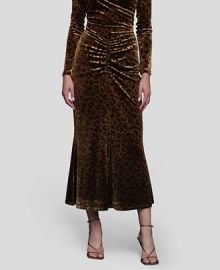 Avec Les Filles Women39s Front Ruched Midi Skirt - Macy39s at Macys