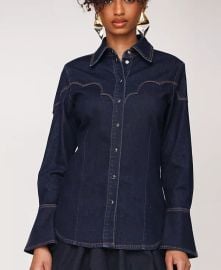 Avec Les Filles Women39s Western Long Sleeves Shirt - Macy39s at Macys