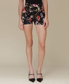 Avec Les Filles Womens Cotton Printed Cargo-Pocket Shorts - Macys at Macys