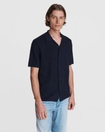 Avery Engineered Cotton Knit Shirt at Rag and Bone