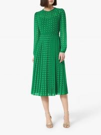 WornOnTV: Meghan’s green polka dot dress on The View | Meghan McCain ...