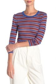 Avery Striped Long Sleeve Top at Nordstrom Rack