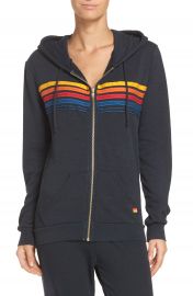 Aviator Nation 5-Stripe Zip Hoodie   Nordstrom at Nordstrom