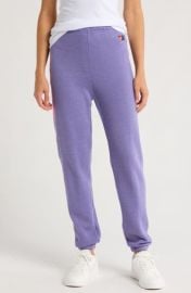 Aviator Nation Bolt 4 Sweatpants in Lavender Neon Pink at Nordstrom