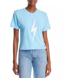 Aviator Nation Bolt Graphic Boyfriend Tee Bloomingdales at Bloomingdales