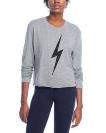 Aviator Nation Bolt Long Sleeve Boyfriend Tee Bloomingdales at Bloomingdales