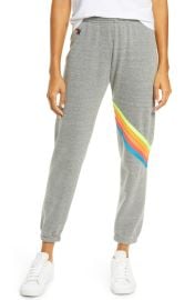 Aviator Nation Chevron Stripe Joggers at Nordstrom